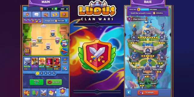 Ludus: Merge Arena đạt cột mốc mới 1 ludus merge arena clan wars 1 png 640