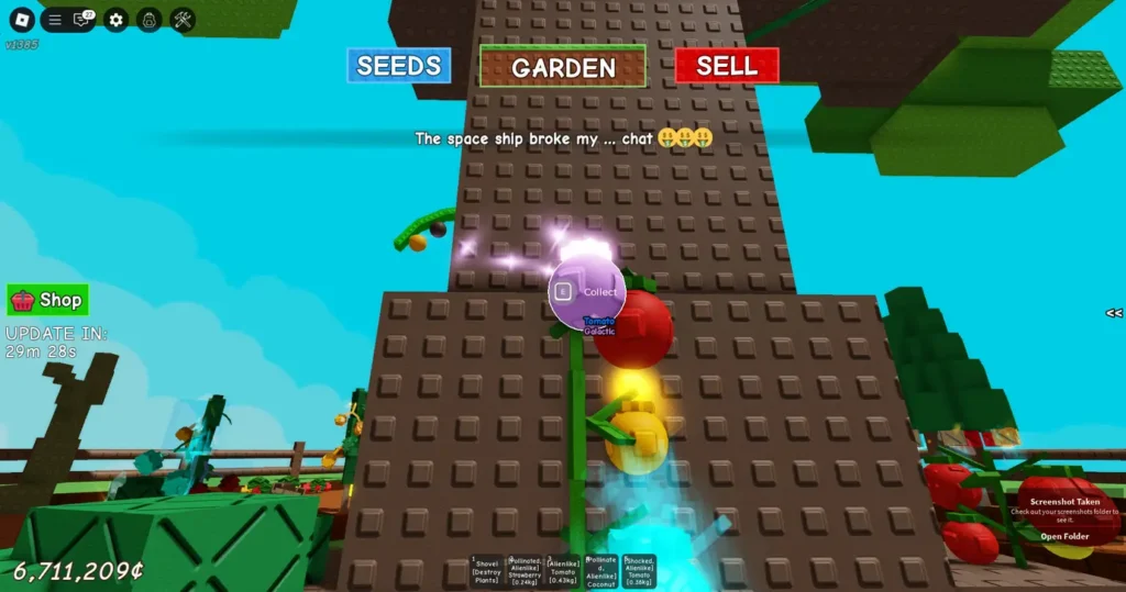Grow a Garden: Cách nhận đột biến Galactic và tham gia sự kiện Space Travel 1 Grow A Garden Galatic 235 gamen.vn 1