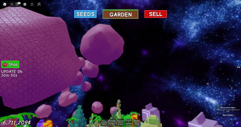 Grow a Garden: Cách nhận đột biến Galactic và tham gia sự kiện Space Travel 2 Grow A Garden Galatic 237 gamen.vn 1
