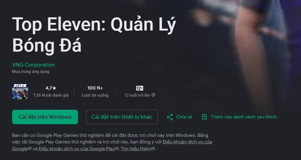 Có thể bạn chưa biết, Top Eleven: Quản Lý Bóng Đá là tựa game về thể thao độc đáo của VNGGames 4 Top Eleven 18062025 gamen.vn 5