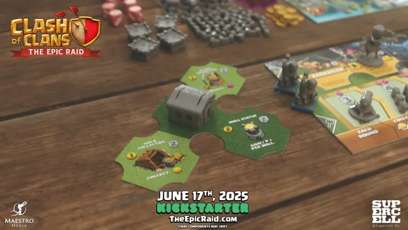 Sắp có Clash of Clans phiên bản board game 1 clash of clans board game gamen.vn 2