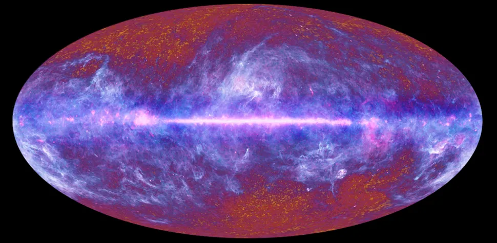 Vũ trụ bao la không hề trống rỗng: Bí ẩn đằng sau những khoảng không tối tăm 1 cosmic microwave gamen.vn
