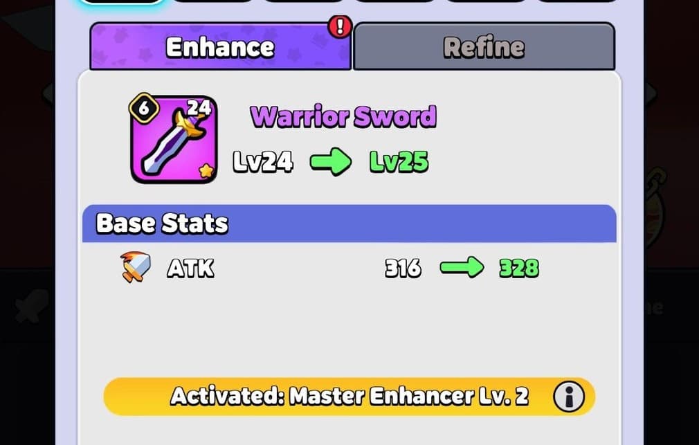 6 mẹo sống sót lâu hơn trong Wittle Defender 7 gamen.vn gear enhancement wittle defender
