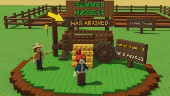 Grow a Garden: Sự kiện Summer Harvest và phần thưởng 1 gamen.vn grow a garden summer harvest event header