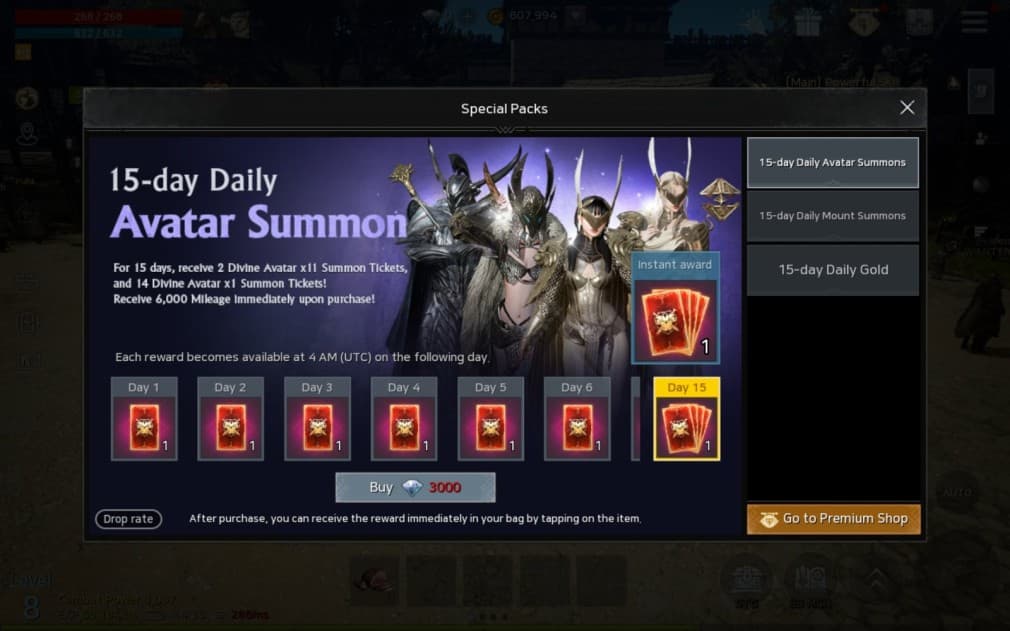 Hướng dẫn tân thủ trong Odin Valhalla Rising 4 gamen.vn odin valhalla rising avatar summon