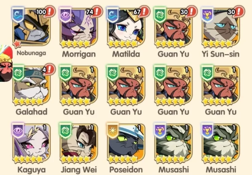 Rise of Kittens: Bảng xếp hạng chuẩn chỉnh cho game thủ 1 gamen.vn rise of kittens heroes jpg 820